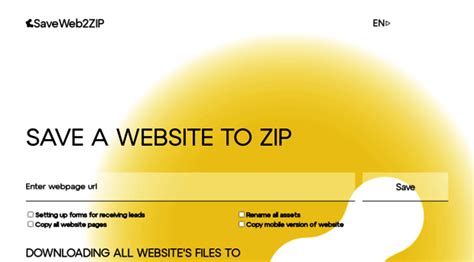 saveweb2zip en.